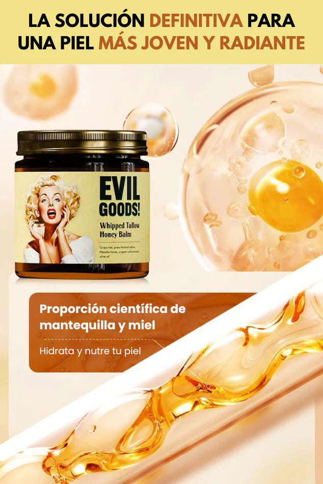 Evil Goods · Bálsamo Batido con Sebo de Res y Miel de Manuka – 120 ml