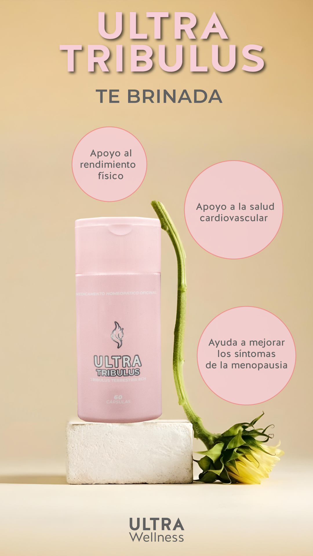 🔥 TRIBULUS X60 – BY ULTRA | Potencia & Rendimiento