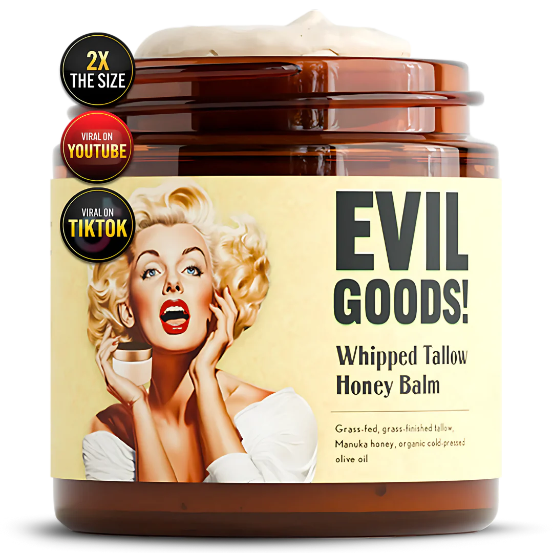 Evil Goods · Bálsamo Batido con Sebo de Res y Miel de Manuka – 120 ml