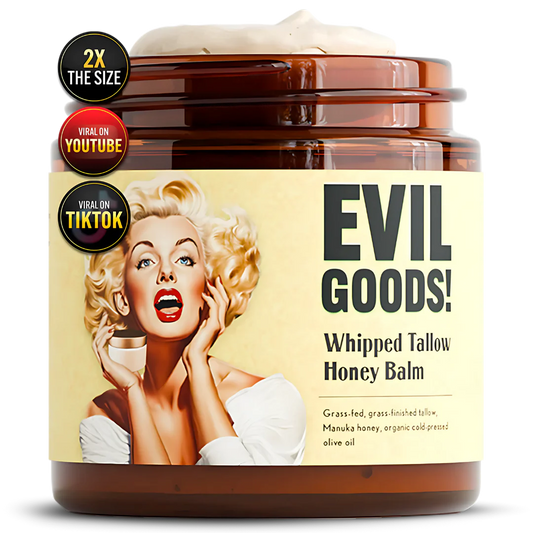 Evil Goods · Bálsamo Batido con Sebo de Res y Miel de Manuka – 120 ml